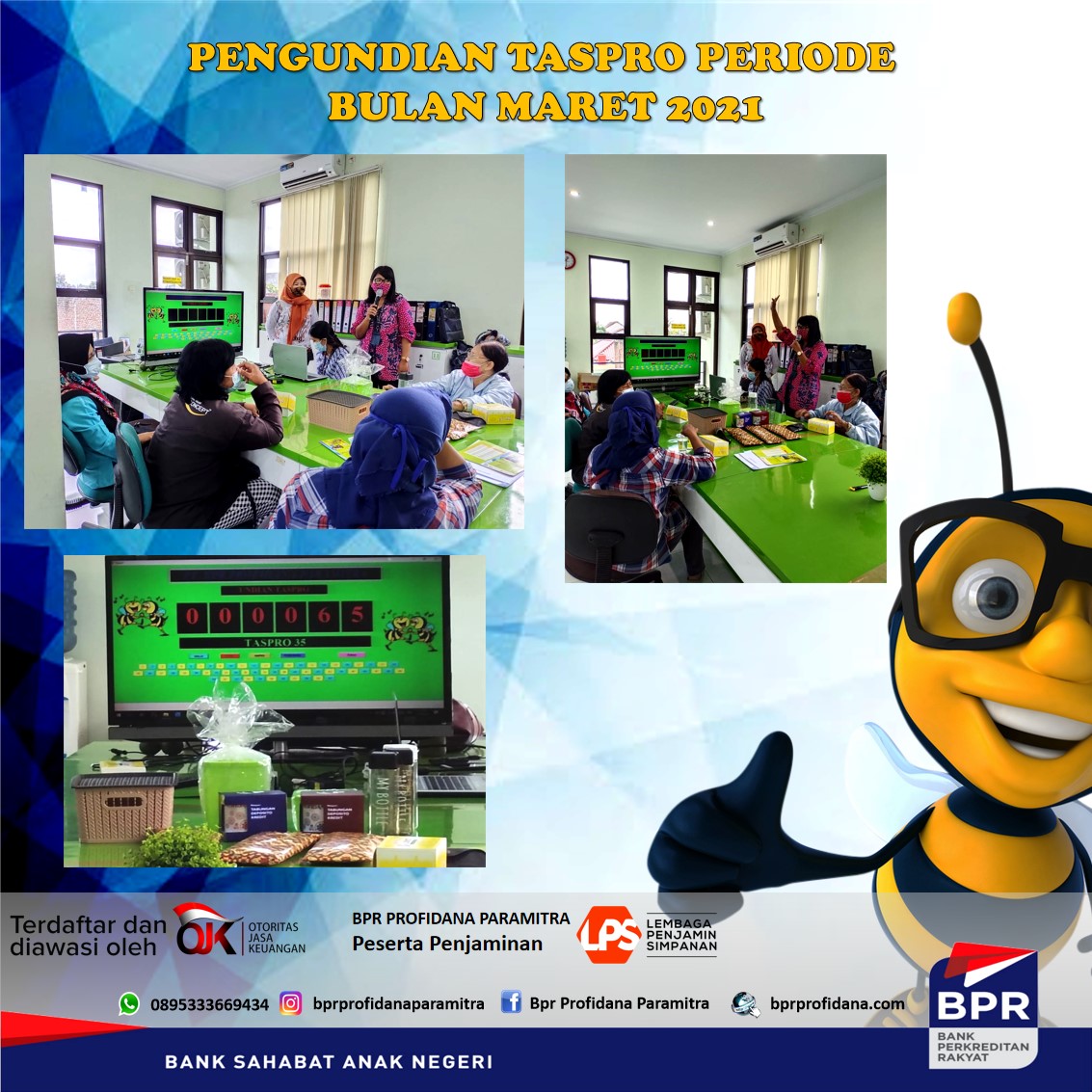 PEMENANG TASPRO PERIODE MARET 2021